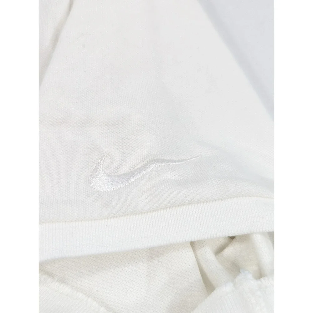Vintage Nike Heavy Knit Cotton Polo Liverpool‎ Football Club Men's XXL White